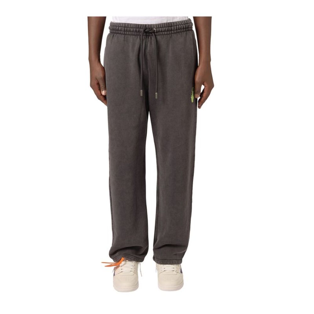 Off White Sweatpants Bacco Arrow Mens Black OMCH05AF26FLE00100